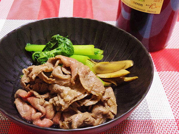 牛肉の洋風すき焼き