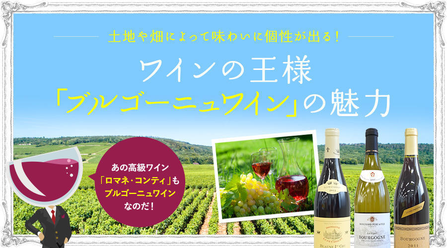 ワインの王様「ブルゴーニュワイン」の魅力とは？その特長とオススメ9選